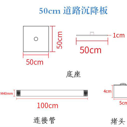 德阳沉降板规格型号如何选择？